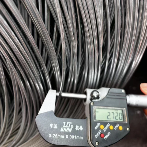 2.72mm 55# Steel Galvanized Loop Tie Wire Coil 40g/sqm Iron Material With Bending Binding Welding Rolling Baling Wire Functions