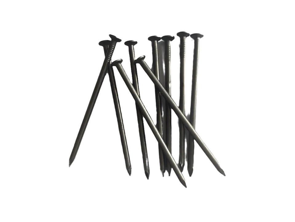 3 Inch Galvanized Iron Construction Nail Double Head Various Brad Cap Checkered Smooth Diamond Spiral Steel Plastic Cartons