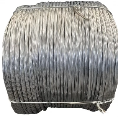 Factory Supply Q195 Q235 Galvanized Steel Wire Roll 10# 3.5mm-3.7mm Iron Loop Tie Binding Wire For Building Bending Welding