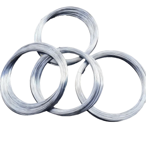 Galvanized Carbon Steel Wire BWG10 Hot Dipped For Binding Coated Iron Steel Wire For Bending And Cutting Drawn Tie Wire