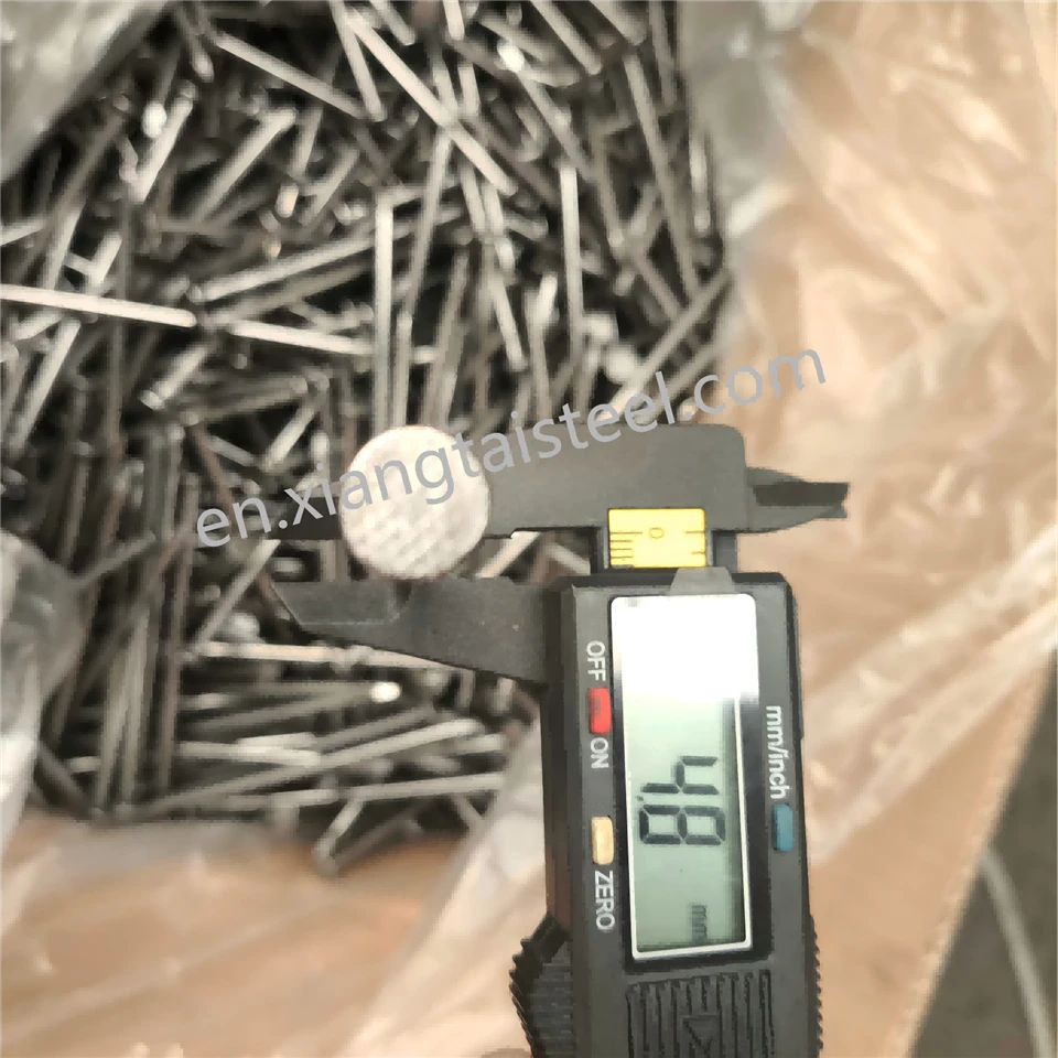 High Quality 6 Inch Low Carbon Steel Wire Nails Smooth Common Nail With Brad/Cap Head Galvanized Iron Material For Roofing Wood