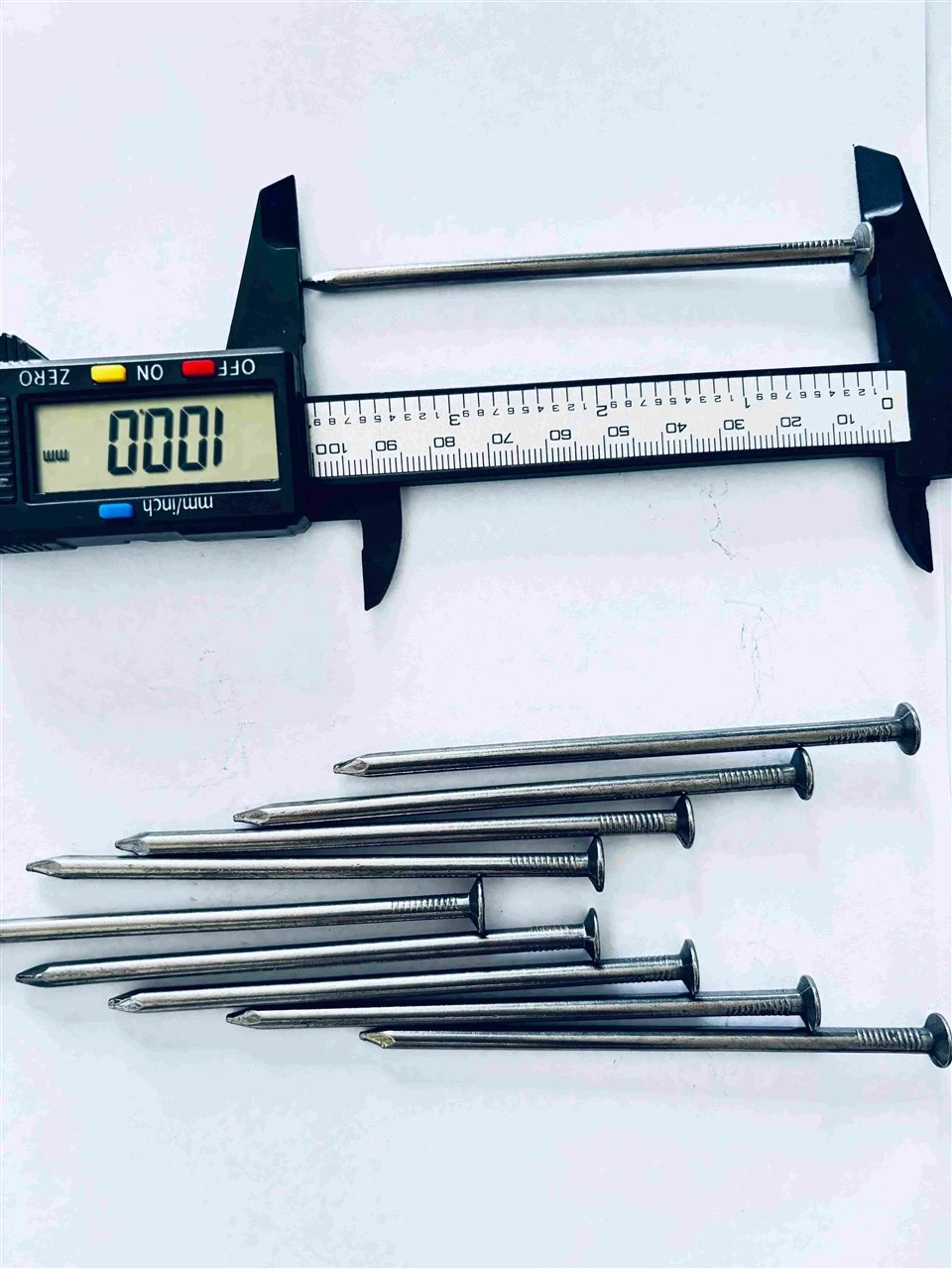 Hot Selling 4 Inch Smooth Shank Polished Iron Wire Nails Common Construction Steel Nail