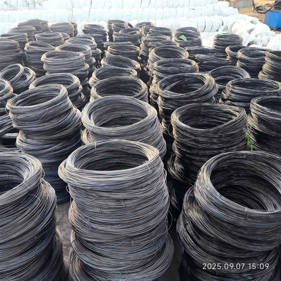 Manufacturer Supply Black Annealed Iron Wire BWG 16 BWG 18 Carbon Steel Wire For Sale Cut Bended