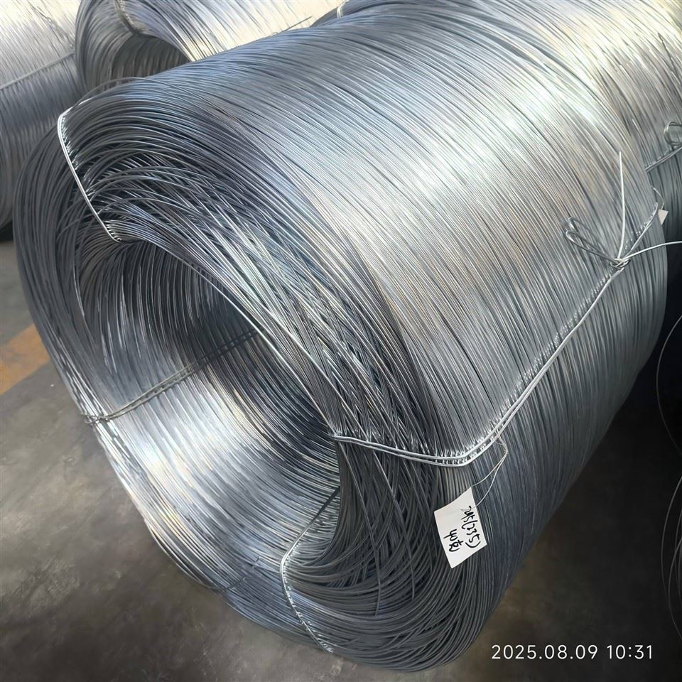 Q195 BWG10 Galvanized Wire Hot Dipped Steel Wire For Binding Cut Bend Processing Iron Wire With Coating