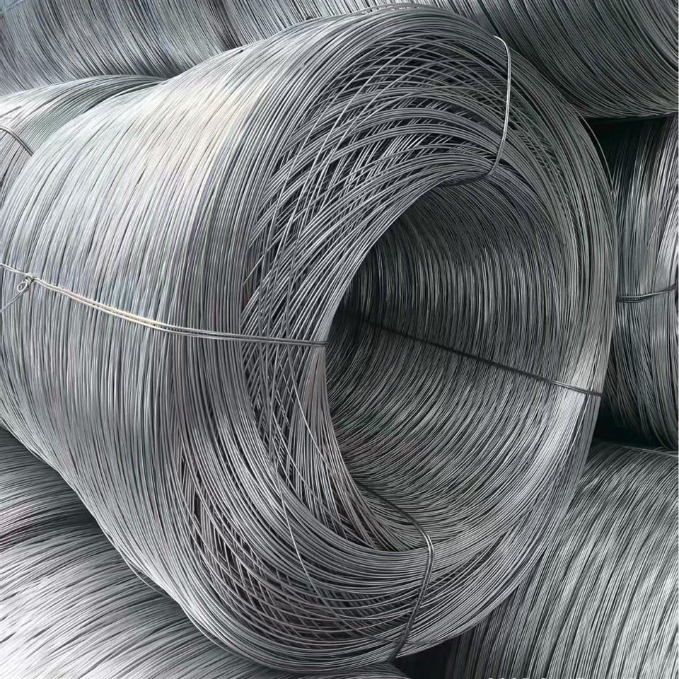 Q195 Galvanized Carbon Steel Wire BWG12 Hot Dipped Iron Tie Wire For Binding For Cutting Bending Processing